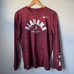 Nike Dri-FIT Alabama Crimson Tide Mens Long Sleeve Shirt